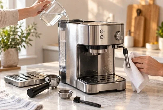 How to Descale and Clean Your Coffee Machine (Step-by-Step)