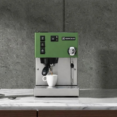 Rancilio Silvia Sage Green V6 E Model